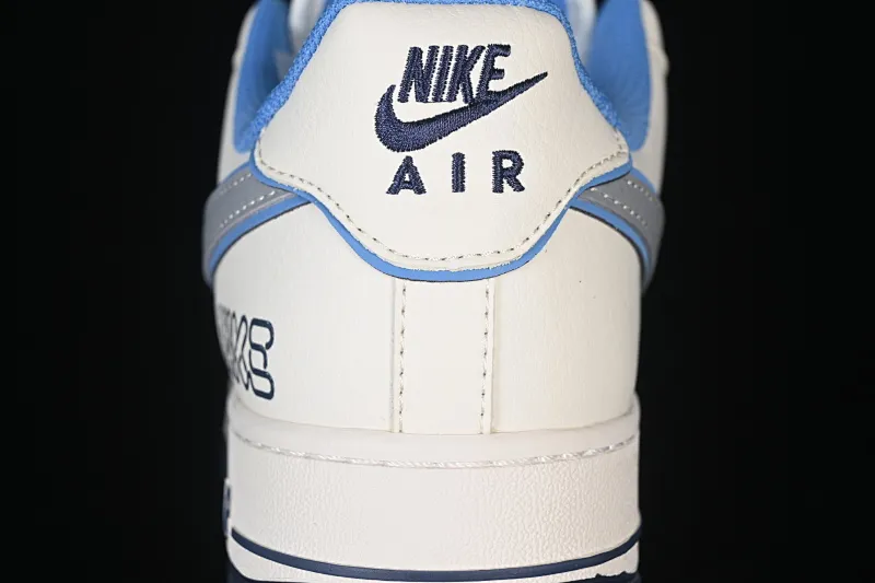 All Categories Nk Air Force 1 Air Force Series Nk Air Force 1 Low Air Force Low Nike Air Force 1'07 Low Beige and Blue Splicing Air Force One Low Casual Sneakers JP8028-067